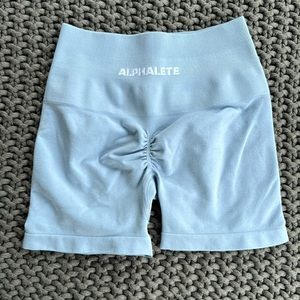 AMPLIFY SHORT 4.5"
Women's Seamless Scrunch Short
Ice Blue XS,L